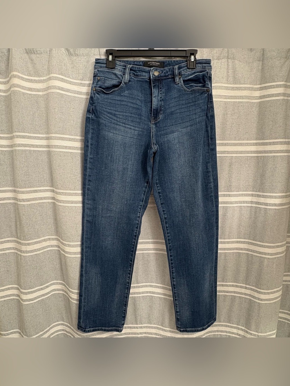 LIverpool Marley Girlfriend Dark Washed Jeans Size 12/31